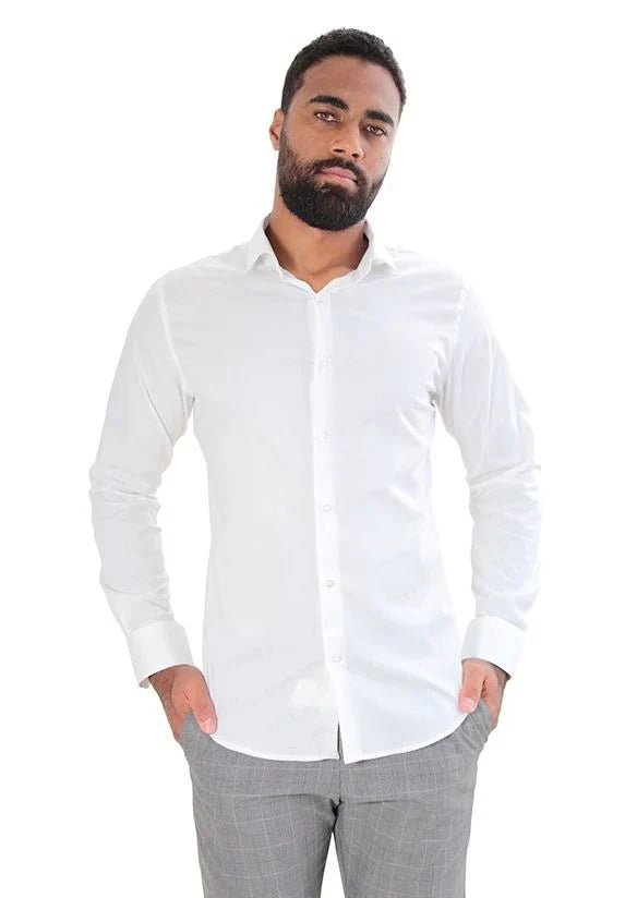 Camisa SlimFlex Com Elastano