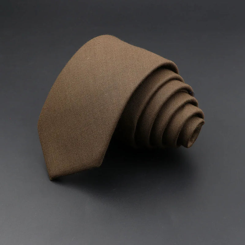 Gravata de Algodão Slim Conceito