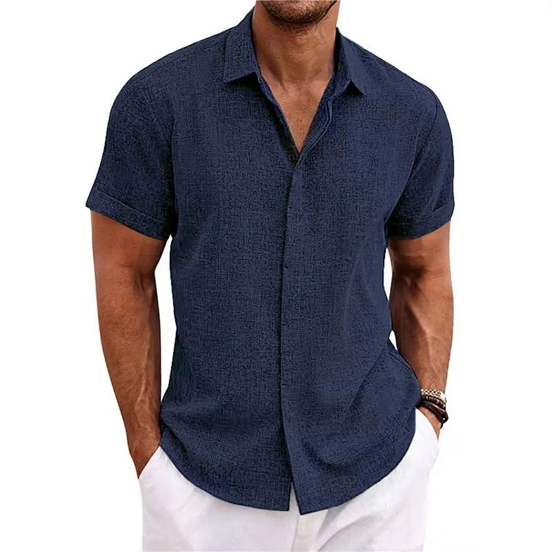 Camisa Masculina de Linho Monarca
