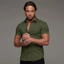 Camisa Manga Curta Alpha - Slim Fit