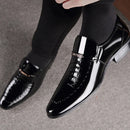 Sapato de Couro Clássico Luxo