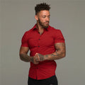 Camisa Manga Curta Alpha - Slim Fit