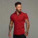 Camisa Manga Curta Alpha - Slim Fit
