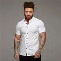 Camisa Manga Curta Alpha - Slim Fit