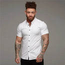 Camisa Manga Curta Alpha - Slim Fit