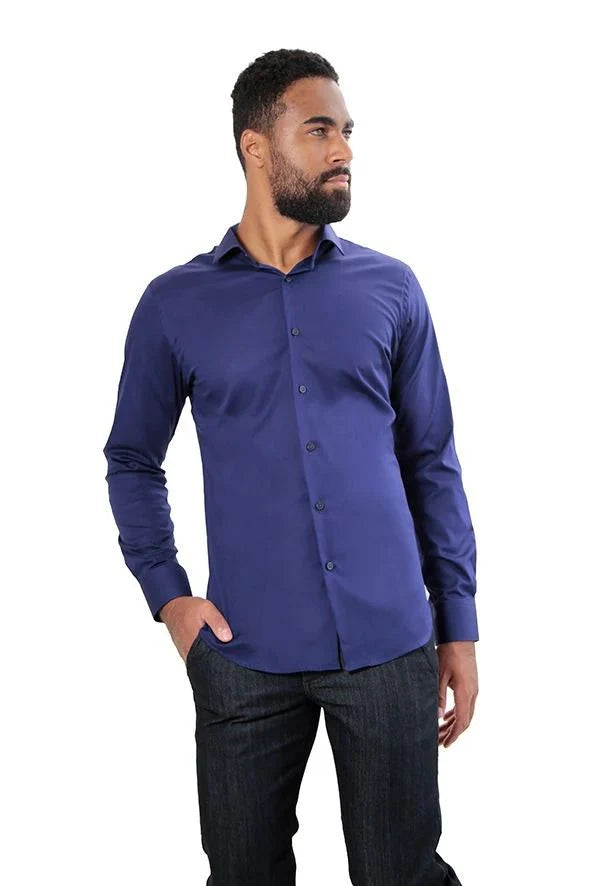 Camisa SlimFlex Com Elastano
