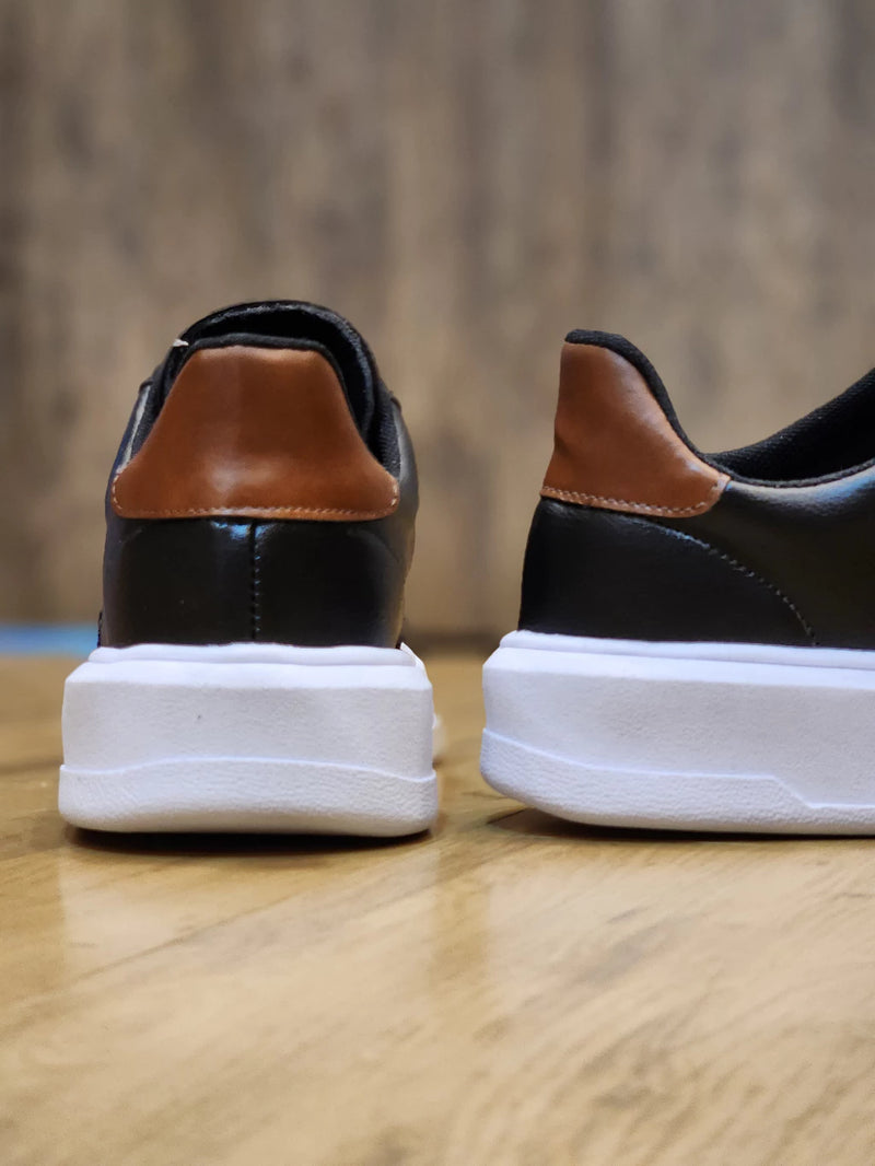 Sapatênis Nivello - Estilo elevado, altura valorizada.