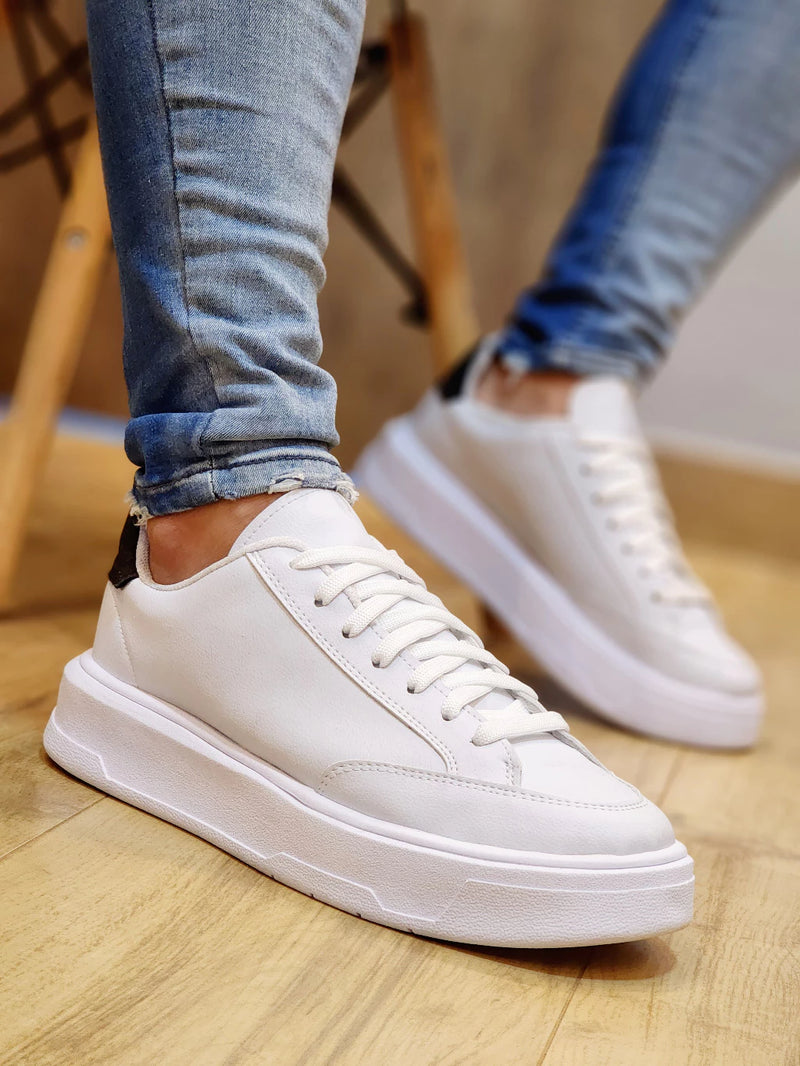 Sapatênis Nivello - Estilo elevado, altura valorizada.