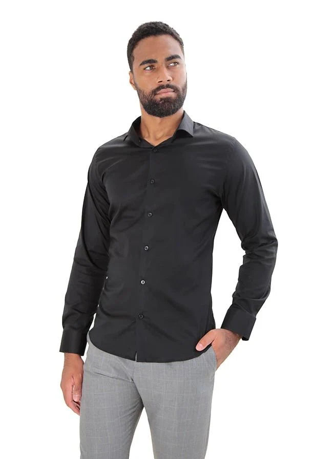Camisa SlimFlex Com Elastano
