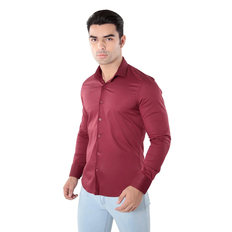 Camisa SlimFlex Com Elastano